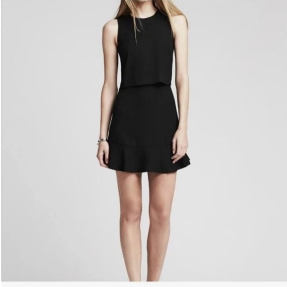 Classic Black Banana Republic Dress Sleeveless Dress